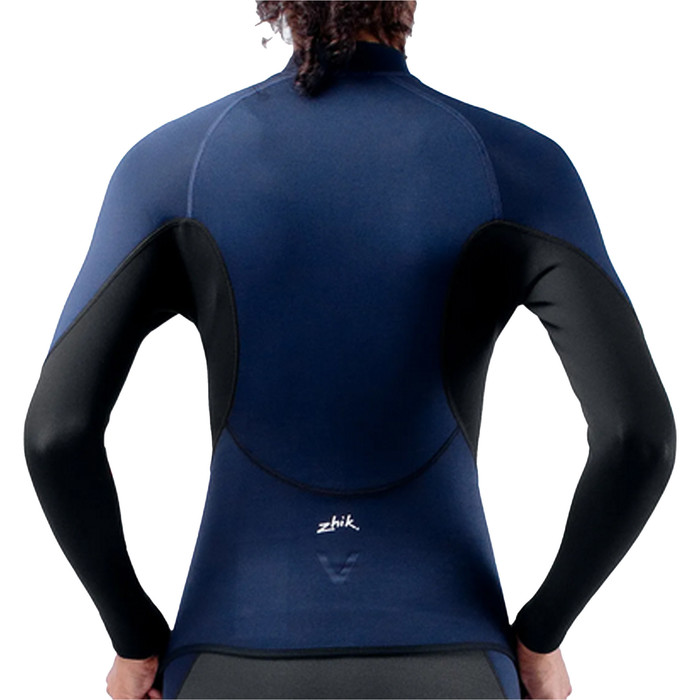 2023 Zhik Womens Microfleece V 1mm Neoprene Long Sleeve Top DTP0520W - Navy